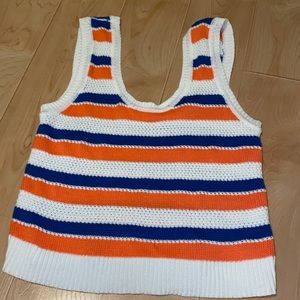 Knitted tank top